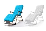Garden Folding Fabric Cushion Lounge Krzesło plażowe