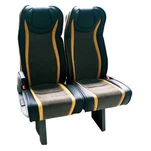 Skórzane luksusowe siedzenia pasażera w autobusie Dawoo Tour