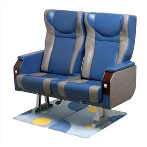 Siedzisko autobusu szkolnego o małej szerokości z paskiem dla dziecka